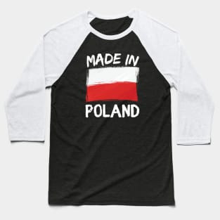 Made In Poland Baseball T-Shirt